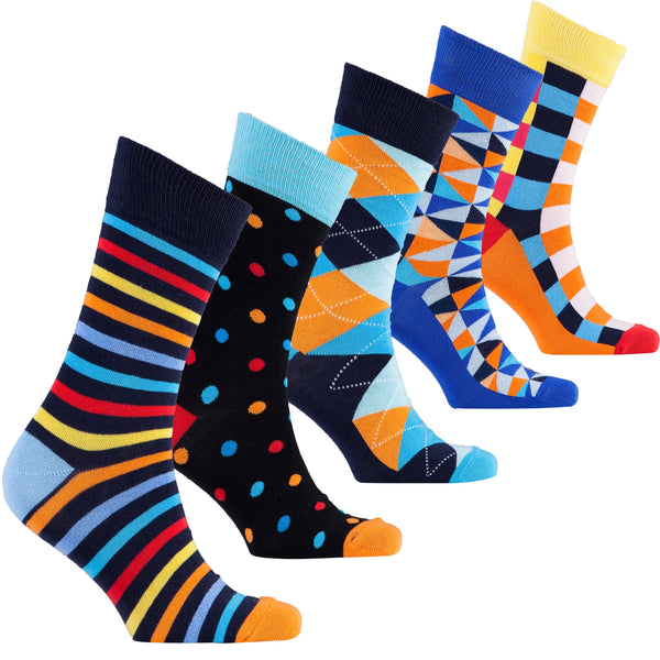 Men's Fashionable Mix Set Socks - Regeneration Zone