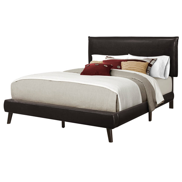 70.25" x 87.25" x 47.25" Beige Foam Solid Wood Linen Queen Size Bed - Regeneration Zone