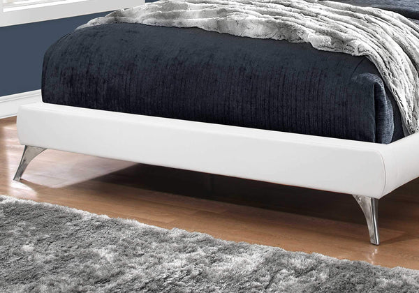 70.25" x 87.25" x 47.25" Beige Foam Solid Wood Linen Queen Size Bed - Regeneration Zone