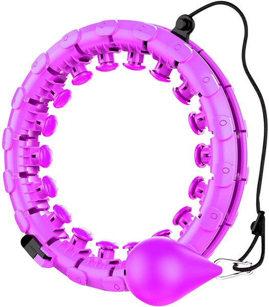 24 Detachable Knots Adjustable Smart Hula Hoop Weight Loss Exercise SP - Regeneration Zone