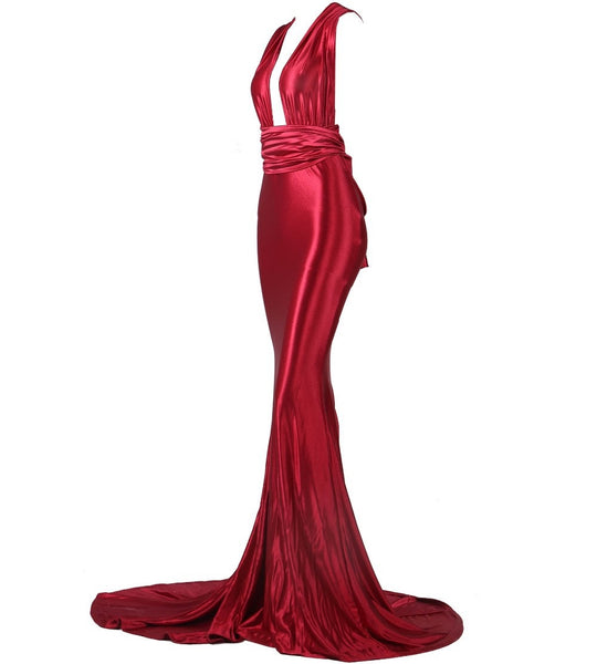 Red Evening Gown - Regeneration Zone
