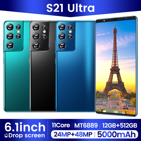 Big Screen Android S21U Ultra Smartphone 512 GB (Unlocked) - Regeneration Zone