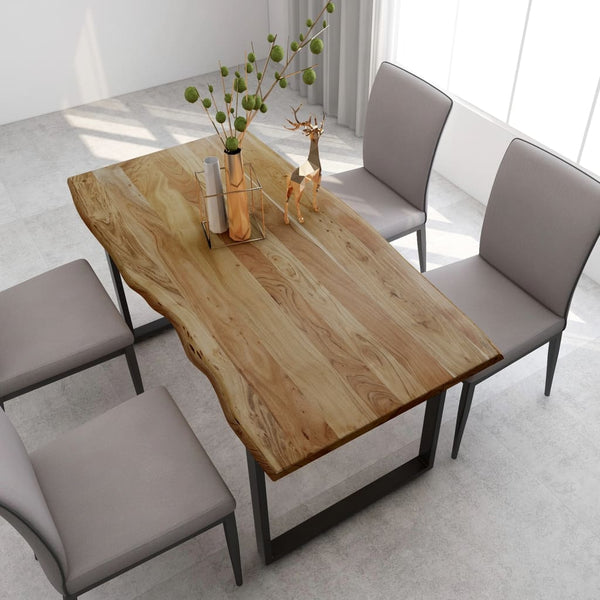 Dining Table 70.9"x35.4"x29.9" Solid Acacia Wood - Regeneration Zone