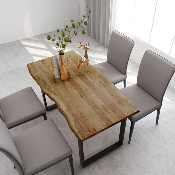 Dining Table 70.9"x35.4"x29.9" Solid Acacia Wood - Regeneration Zone