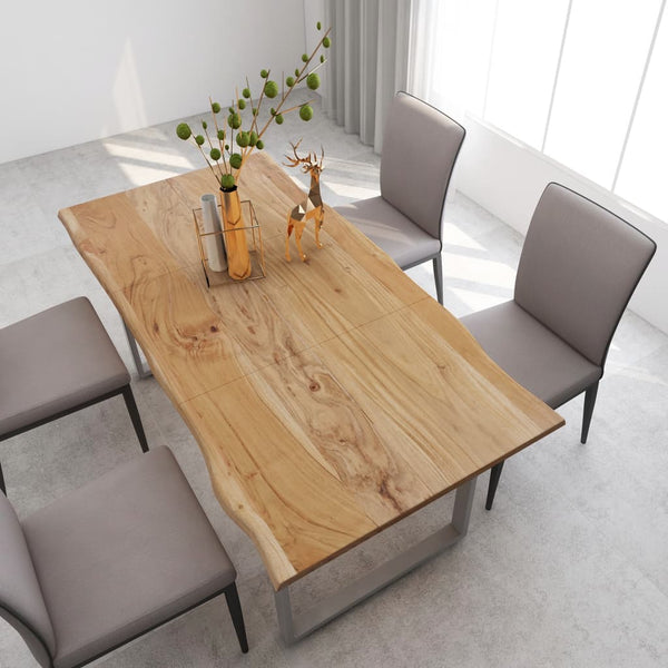 Dining Table 70.9"x35.4"x29.9" Solid Acacia Wood - Regeneration Zone