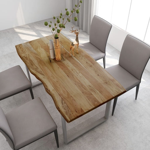 Dining Table 70.9"x35.4"x29.9" Solid Acacia Wood - Regeneration Zone