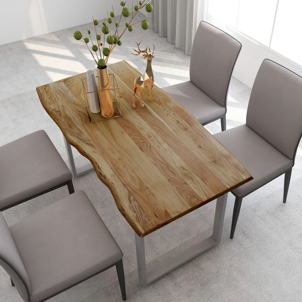 Dining Table 70.9"x35.4"x29.9" Solid Acacia Wood - Regeneration Zone