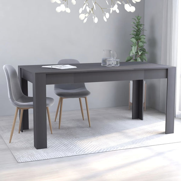 Dining Table White 63"x31.5"x30" Chipboard - Regeneration Zone