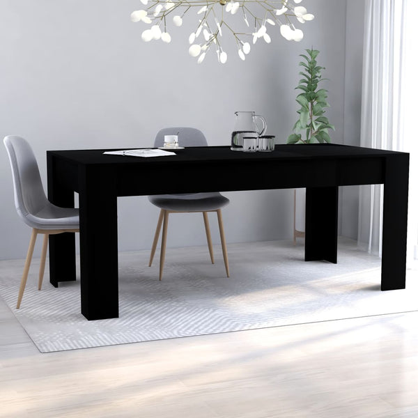 Dining Table White 63"x31.5"x30" Chipboard - Regeneration Zone