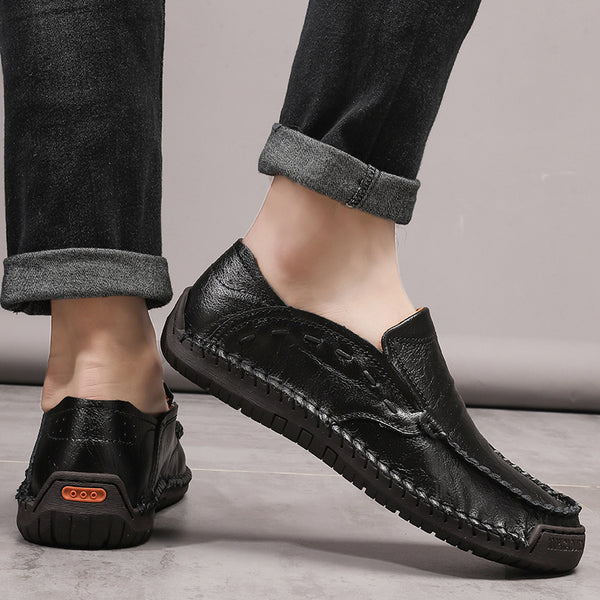 Men's British Leather Shoes - Regeneration Zone