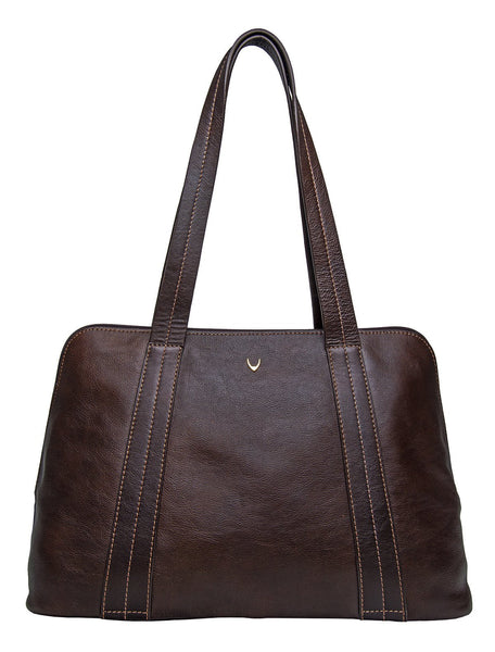 Cerys Leather Multi-Compartment Tote - Regeneration Zone