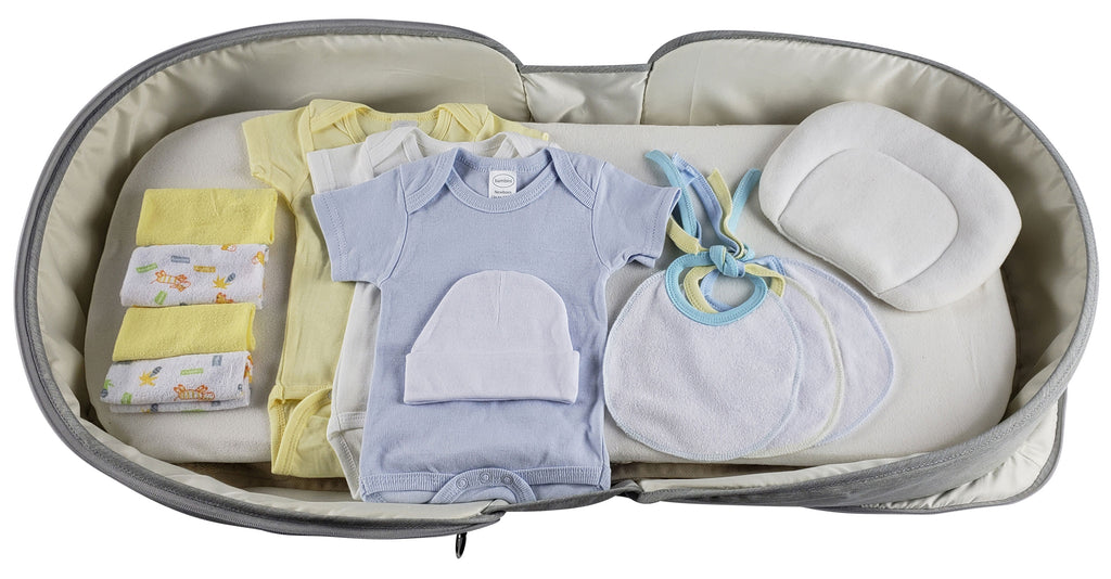 Boys 12 pc Baby Clothing Starter Set with Diaper Bag - Regeneration Zone