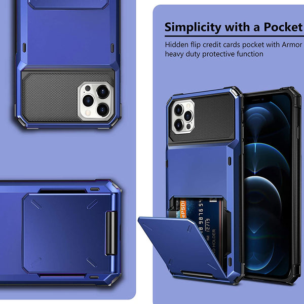 Card Slots Wallet Case Cover for iPhone 13 - Regeneration Zone