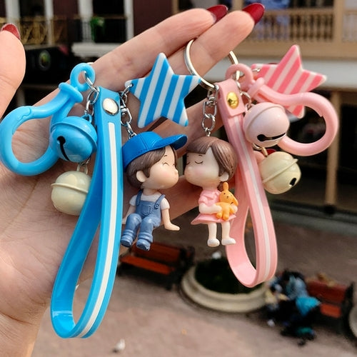 Kawaii Creative Couple Lovers Keychain - Regeneration Zone