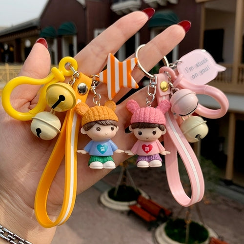 Kawaii Creative Couple Lovers Keychain - Regeneration Zone