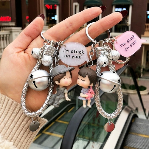 Kawaii Creative Couple Lovers Keychain - Regeneration Zone