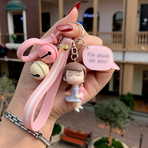 Kawaii Creative Couple Lovers Keychain - Regeneration Zone