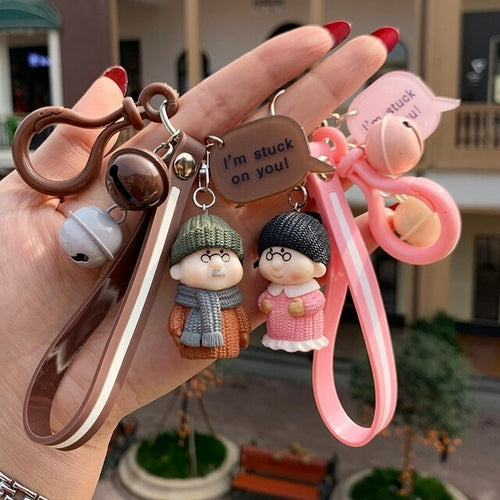Kawaii Creative Couple Lovers Keychain - Regeneration Zone