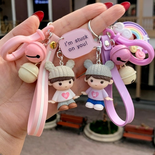 Kawaii Creative Couple Lovers Keychain - Regeneration Zone