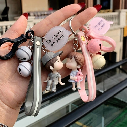 Kawaii Creative Couple Lovers Keychain - Regeneration Zone