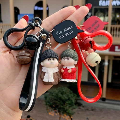 Kawaii Creative Couple Lovers Keychain - Regeneration Zone