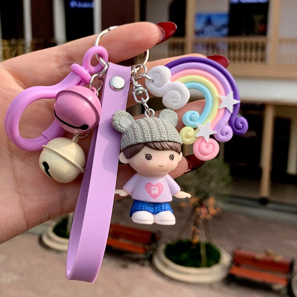 Kawaii Creative Couple Lovers Keychain - Regeneration Zone