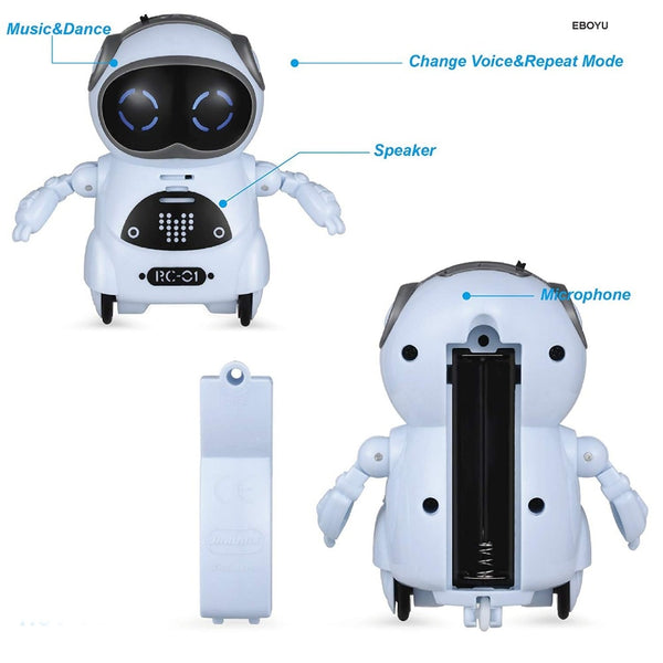 Pocket Robot Talking Interactive Dialogue Voice - Regeneration Zone