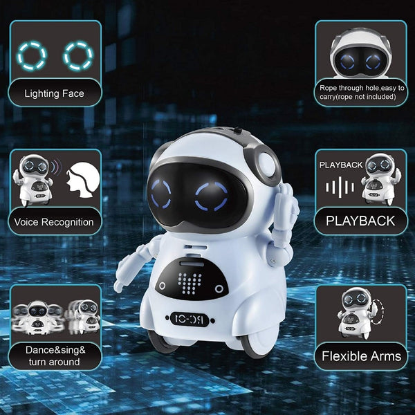 Pocket Robot Talking Interactive Dialogue Voice - Regeneration Zone