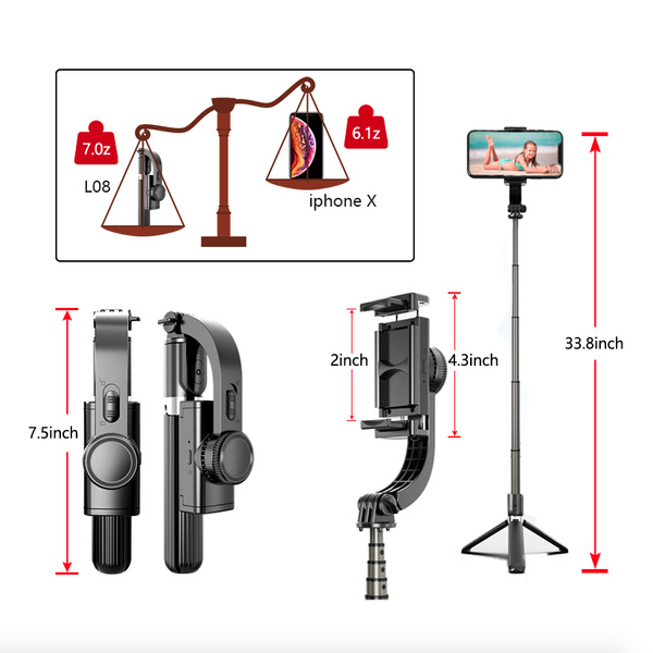 Ninja Mobile Selfie Stick Tripod Stabilizer - Regeneration Zone