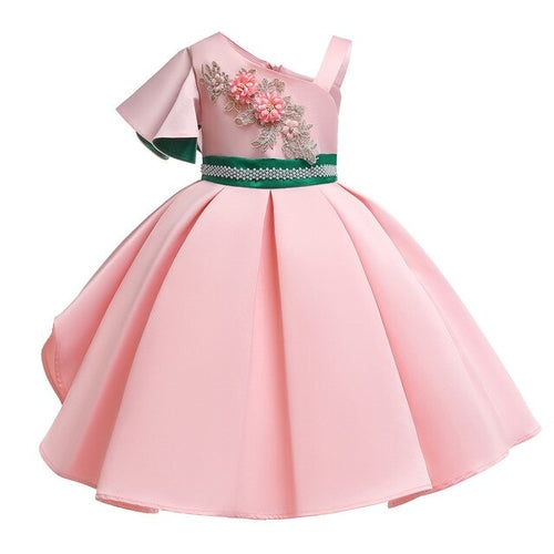 Summer Kids Flower Bridesmaids Dresses for Girls - Regeneration Zone