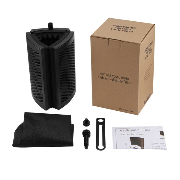 Microphone Isolation Shield Studio Mic Sound - Regeneration Zone
