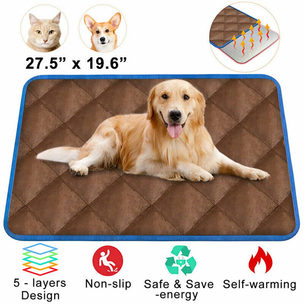 Self Heating Thermal Mattress Bed for Dogs and Cats - Regeneration Zone