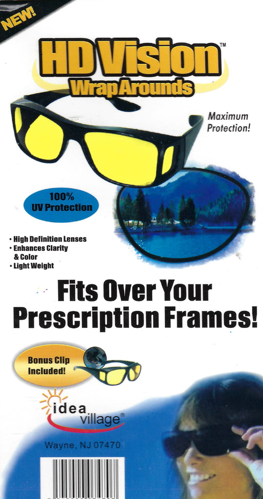 HD Night & Day Vision Wraparound Sunglasses - Regeneration Zone