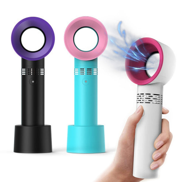Rechargeable USB Bladeless Fan Portable Handheld Cooling Desk Mini Fan - Regeneration Zone