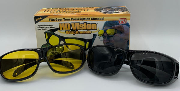 HD Night & Day Vision Wraparound Sunglasses - Regeneration Zone