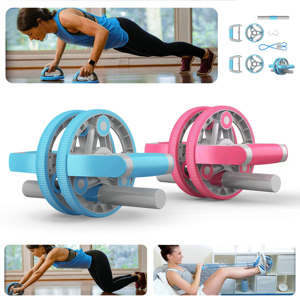 Multifunctional Abdominal Wheel Pull Strap Gym Fitness Training Set - Regeneration Zone