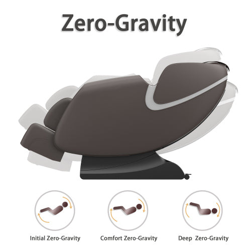 Massage Chair Recliner with Zero Gravity Airbag Bluetooth Speaker - Regeneration Zone