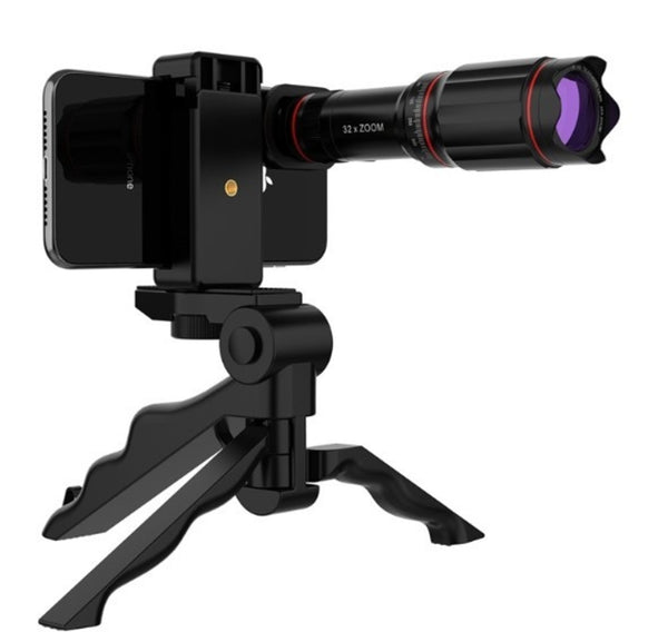 Ultra Crystal HD 32x Zoom Telescope Mobile Phone Camera Lens Set - Regeneration Zone