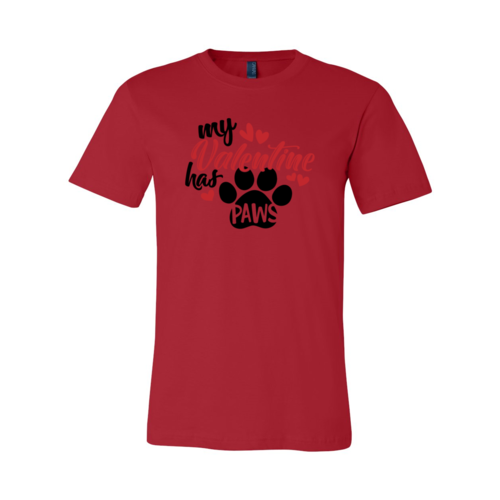 My Valentine Has Paws Shirt - Regeneration Zone