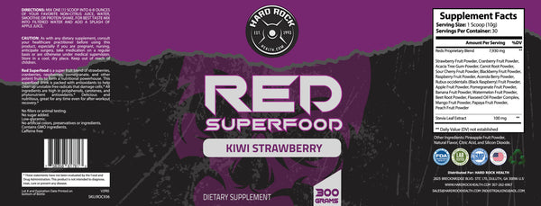 Red Superfood Kiwi Strawberry - Regeneration Zone