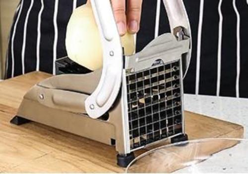 Stainless Steel French Fries and Potato Cutter with 2 Different Blades - Regeneration Zone
