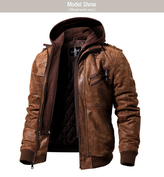Genuine Leather Jackets - Regeneration Zone