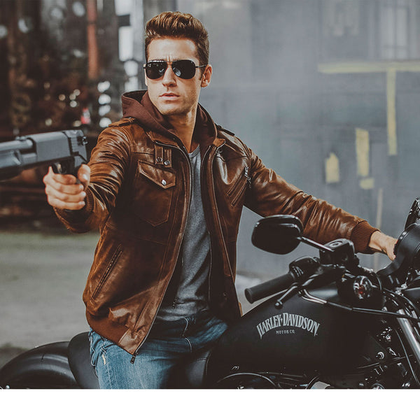 Genuine Leather Jackets - Regeneration Zone