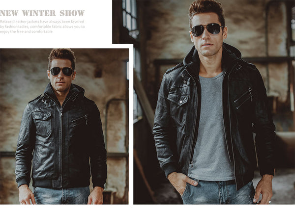 Genuine Leather Jackets - Regeneration Zone