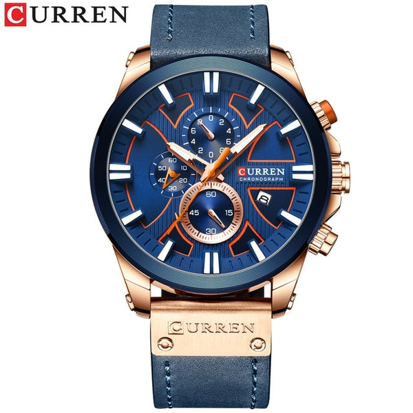 2021 CURREN Quartz Watch Men - Regeneration Zone