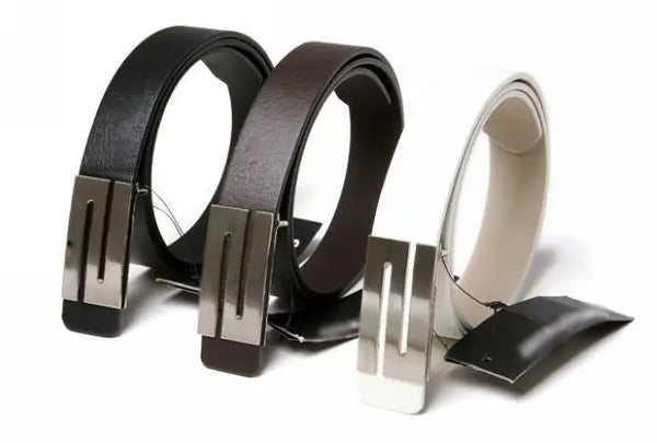 S smooth belt buckle gentleman British wind Mens belt - Regeneration Zone